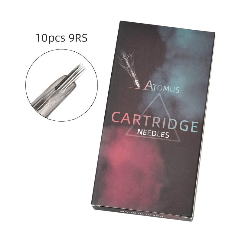 10-Piece DisposableTattoo Needle Cartridge Transparent - Image 1