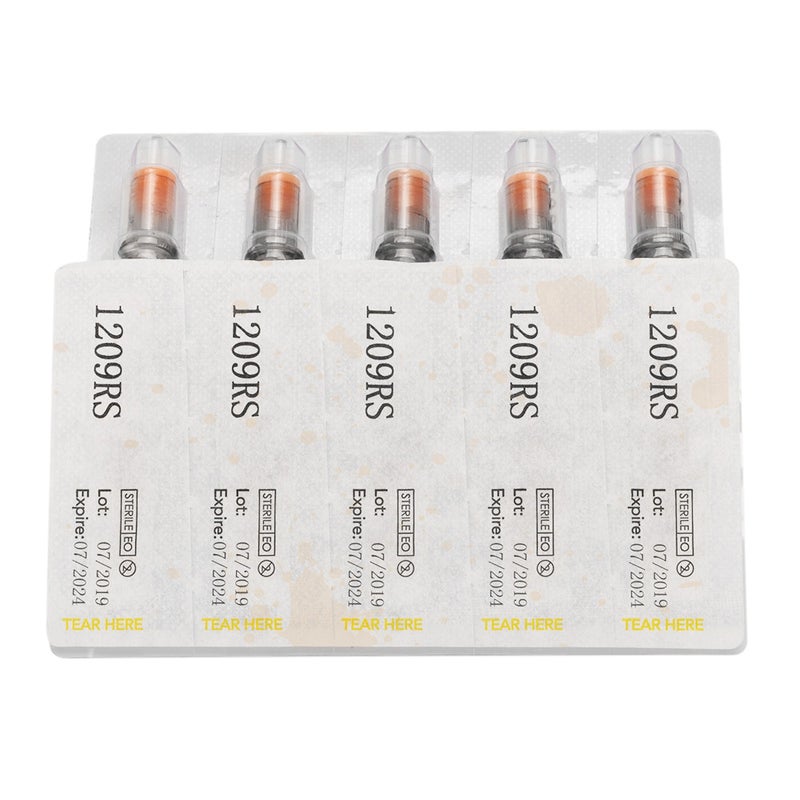 10-Piece DisposableTattoo Needle Cartridge Transparent - Image 3