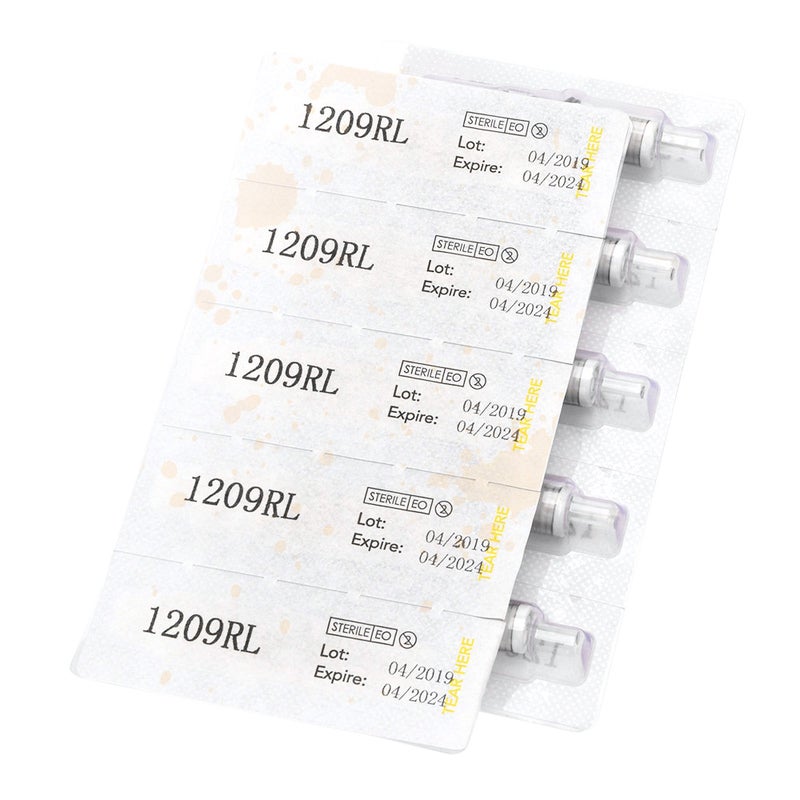 طقم خراطيش إبر الوشم للاستخدام مرة واحدة مكون من 10 قطع شفاف - Image 3