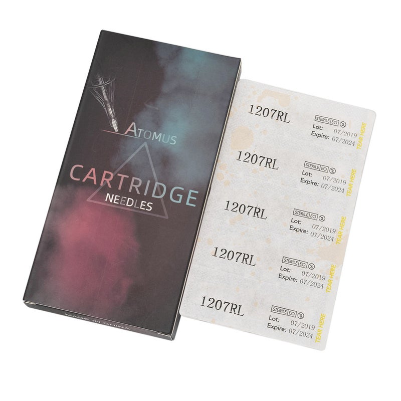 10-Piece DisposableTattoo Needle Cartridge Transparent - Image 4