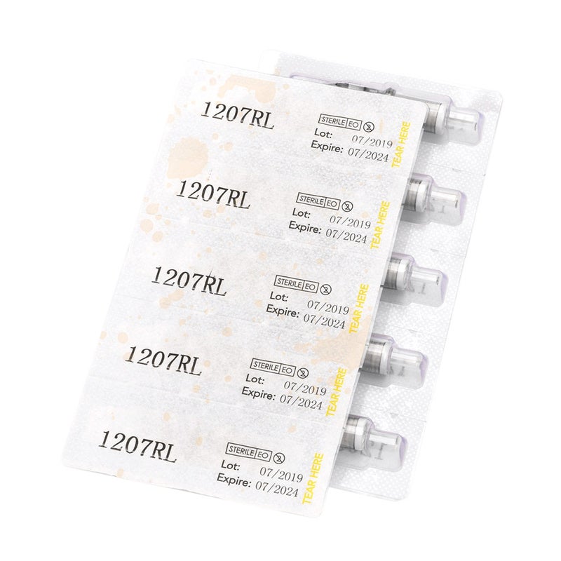 10-Piece DisposableTattoo Needle Cartridge Transparent - Image 5