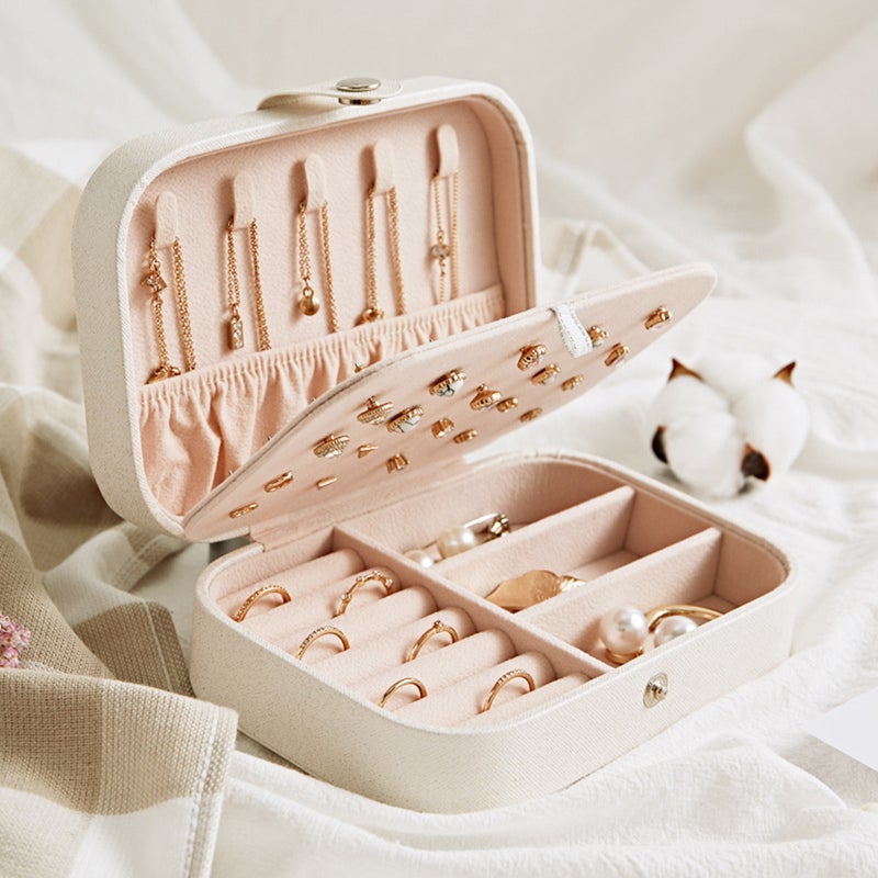 Generic - Multi-functional Display Jewelry Storage Case Pink - Image 1