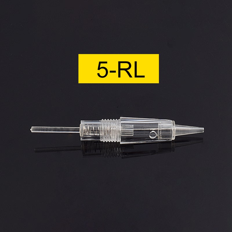 50- Piece Tattoo Eyebrow And Lip Professional Needles Transparent - Image 1