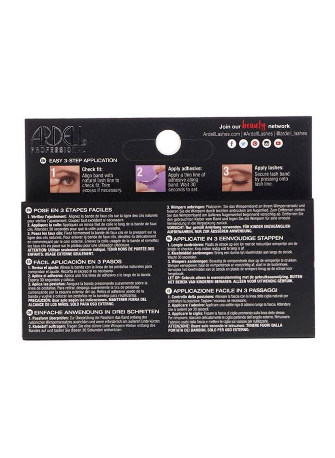 أرديل رموش صناعية فو مينك ويسبيز أسود - Image 2