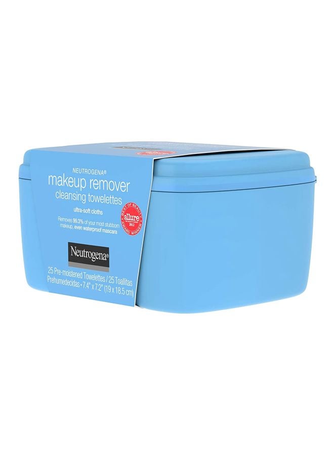 Neutrogena 25-Piece Makeup Remover Cleansing Towelette Set Clear  - Image 2