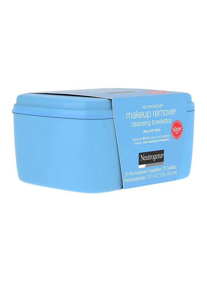Neutrogena 25-Piece Makeup Remover Cleansing Towelette Set Clear  - Image 4
