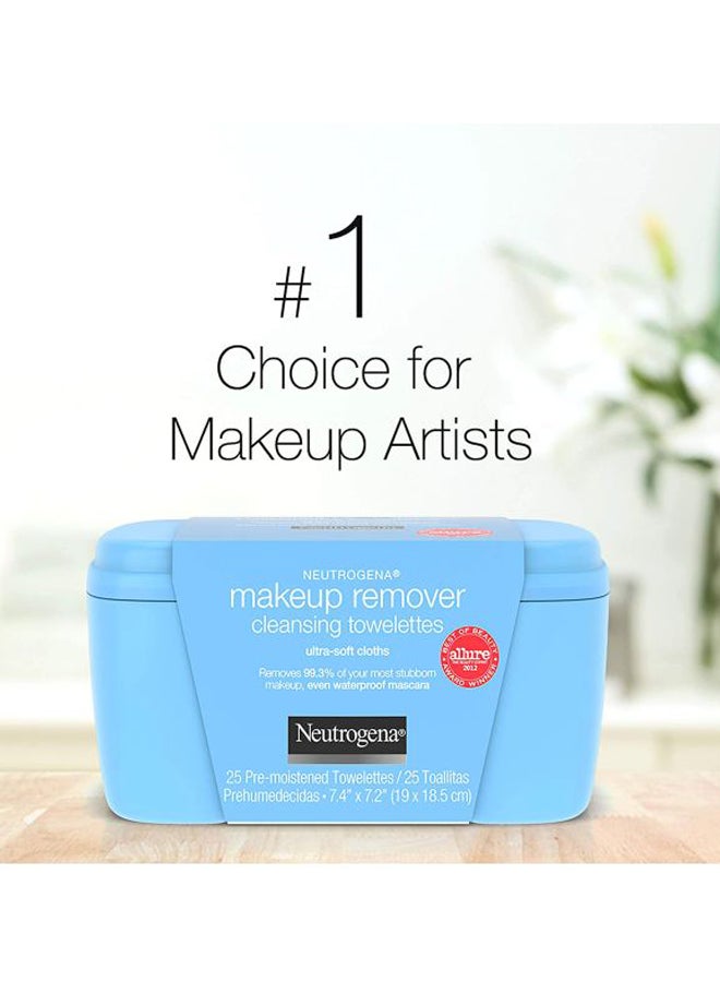 Neutrogena 25-Piece Makeup Remover Cleansing Towelette Set Clear  - Image 5