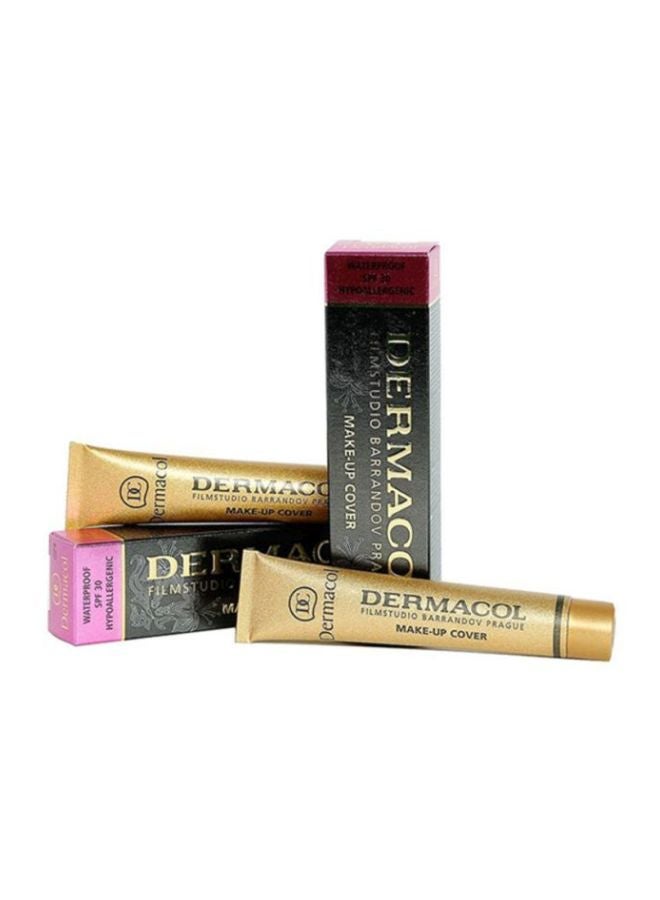 Dermacol Makeup Cover Foundation SPF30 207 Light Beize Apricot - Image 3