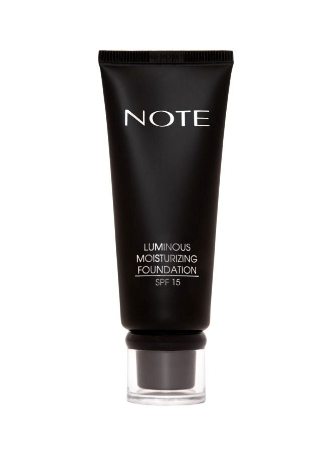Note Luminous Moisturizing Foundation SPF15 02 Natural Beige - Image 1
