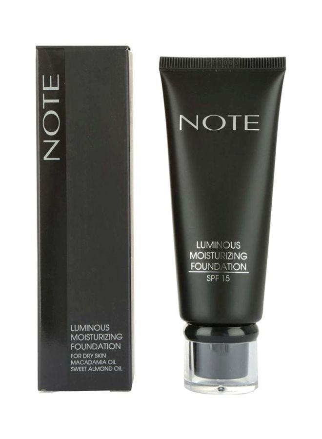 Note Luminous Moisturizing Foundation With SPF 15 05 Honey Beige - Image 3