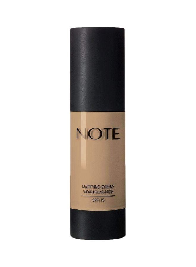 Note Mattifying Extreme Wear Foundation SPF15 03 Medium Beige - Image 1