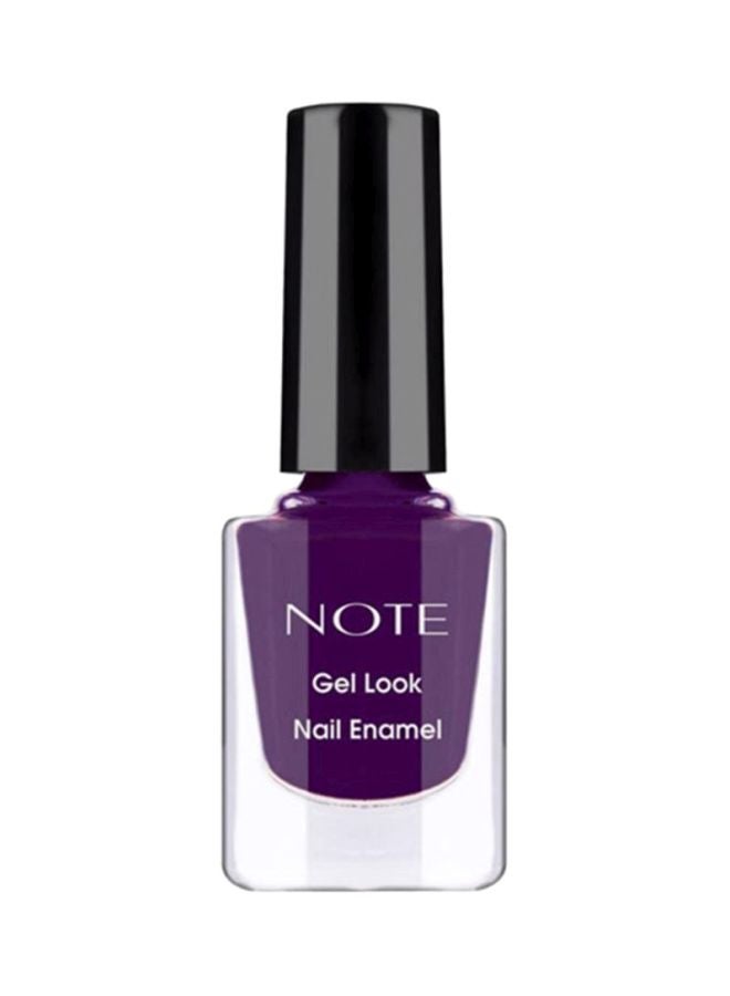 Note Gel Look Nail Enamel 19 Deep Plum  - Image 1