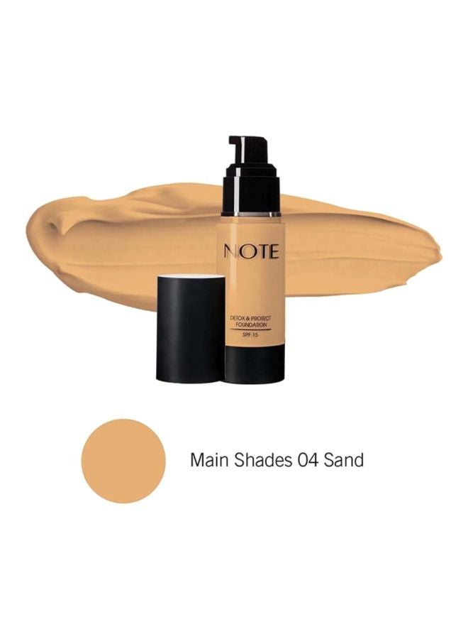 Note Detox And Protect Foundation 04 Sand  - Image 2