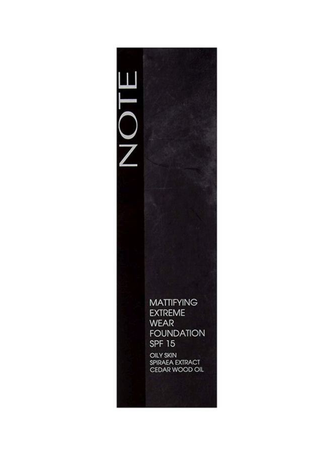 Note Mattifying Extreme Wear Foundation With SPF 15 02 Natural Beige - Image 3
