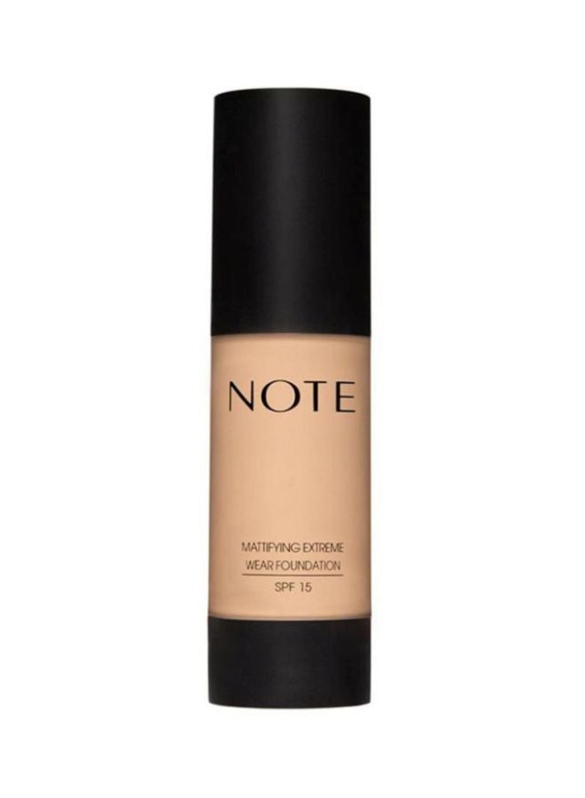 Note Mattifying Extreme Wear Foundation SPF15 01 Beige - Image 1