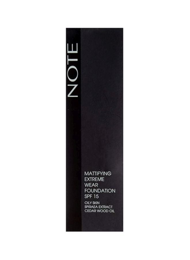 Note Mattifying Extreme Wear Foundation SPF15 01 Beige - Image 3