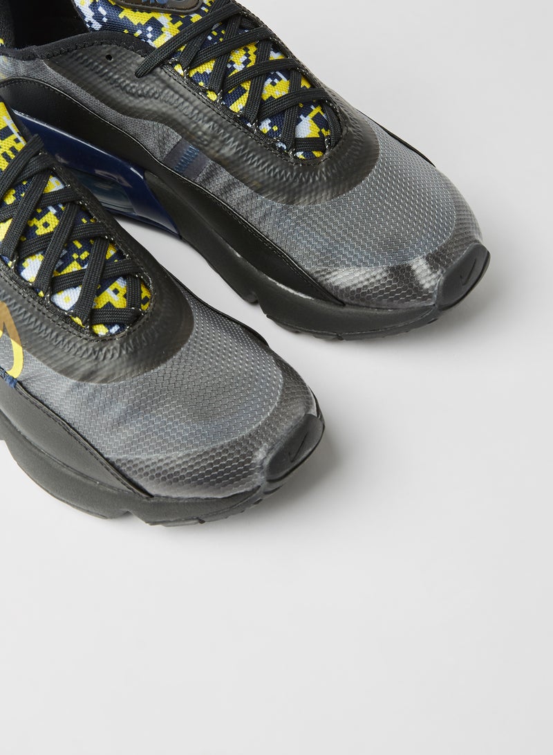 Nike - Air Max 2090 Sneakers Black/Tour Yellow-Binary Blue - Image 1
