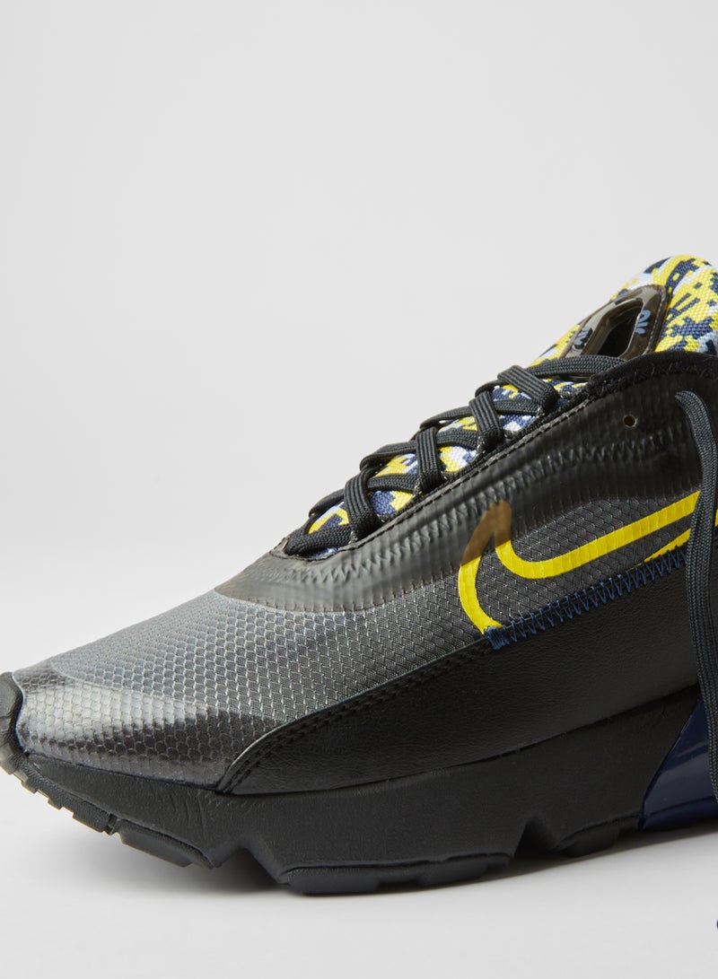 Nike - Air Max 2090 Sneakers Black/Tour Yellow-Binary Blue - Image 1
