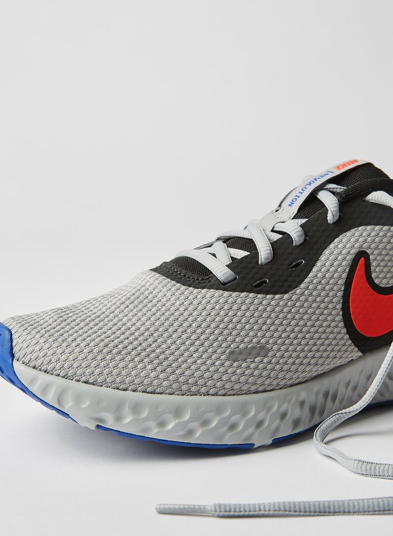 Nike - Revolution 5 Running Shoes Black/Chile Red-Lt Smoke Grey - Image 1