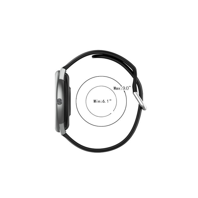 سوار ساعة من السيليكون الناعم لساعة هايلو سولار LS05 أخضر غامق - Image 5