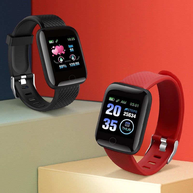 119 Plus Multi-Function Fitness Smart Wristband Blue