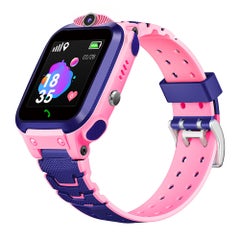 TR5-1 1.54 Inch Screen Multi-Function Micro SIM Card Slot Silicone Strap Smartwatch For iOS/Android Phones Pink