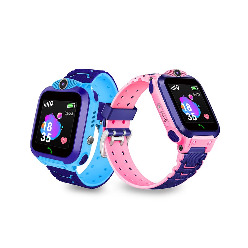 Generic - TR5-1 1.54 Inch Screen Multi-Function Micro SIM Card Slot Silicone Strap Smartwatch For iOS/Android Phones Pink - Image 1