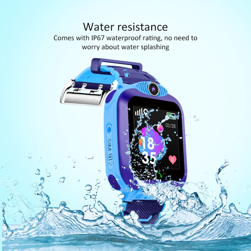 Generic - TR5-1 1.54 Inch Screen Multi-Function Micro SIM Card Slot Silicone Strap Smartwatch For iOS/Android Phones Pink - Image 1