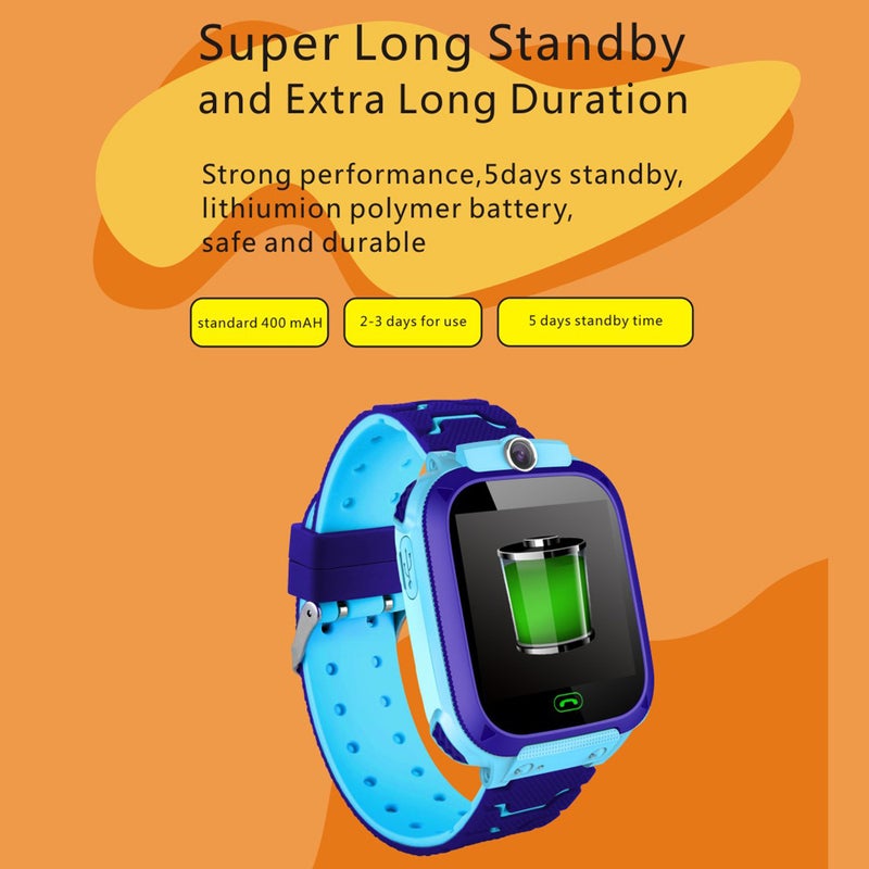 Generic - 1.44 Inch Screen Multi-Function Micro SIM Card Slot Silicone Strap Smartwatch For iOS/Android Phones Pink - Image 1