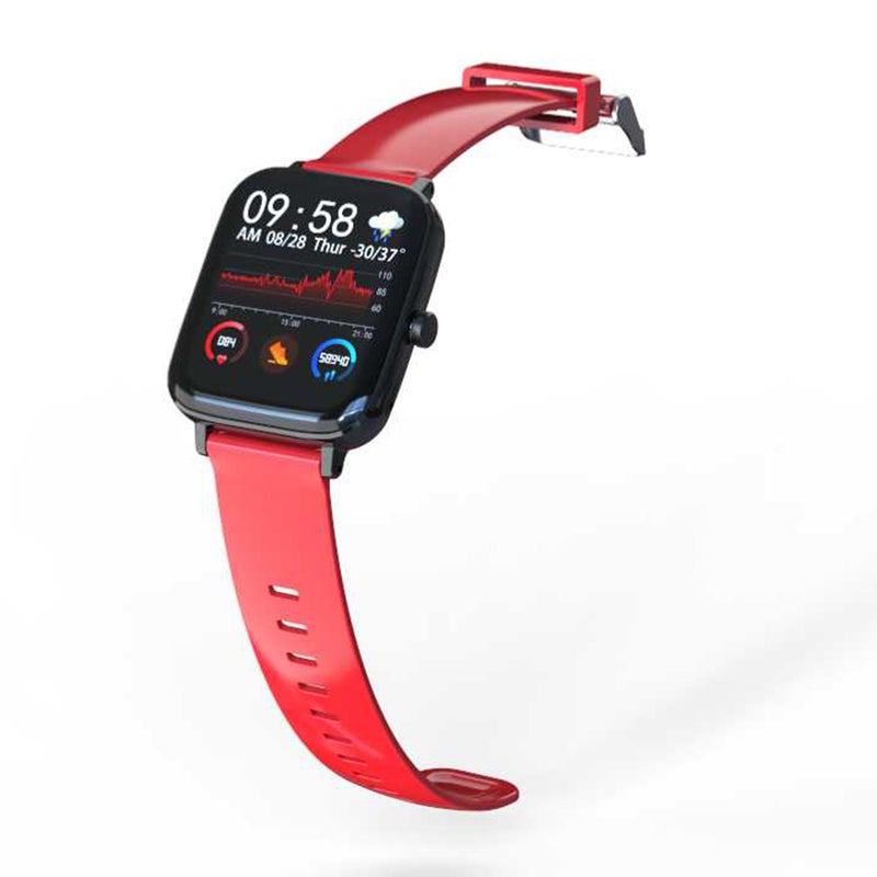 GT168 IP67 Waterproof Multi-Function Smartwatch For iOS/Android Phones Red - Image 1
