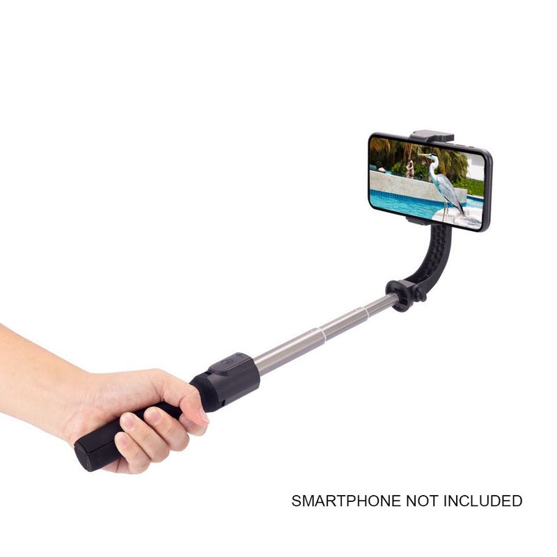 H5 Portable Adjustable PTZ Anti-Shake Handle Stabilizer For Smartphones Pink  - Image 2