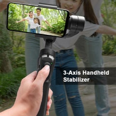 Generic F6 Smartphone Gimbal 3-Axis Handheld Stabilizer For Smartphones Black  - Image 4