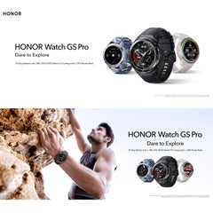 Honor GS Pro 5ATM Waterproof Multi-Function Smartwatch For iOS/Android Phones White  - Image 2
