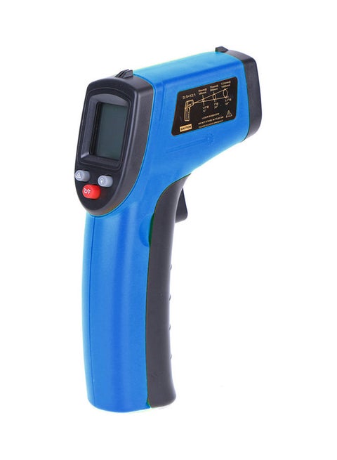 Digital Infrared Thermometer Laser Industrial Temperature Gun Non-Contact with Backlight -50-380°C（NOT for Humans）Battery not included