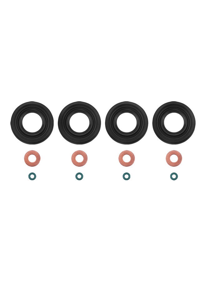 Generic Fuel Injector Seal Washer O-Ring Kit Replacement for Ford Transit MK7 2.2 2.4 3.2  - Image 1