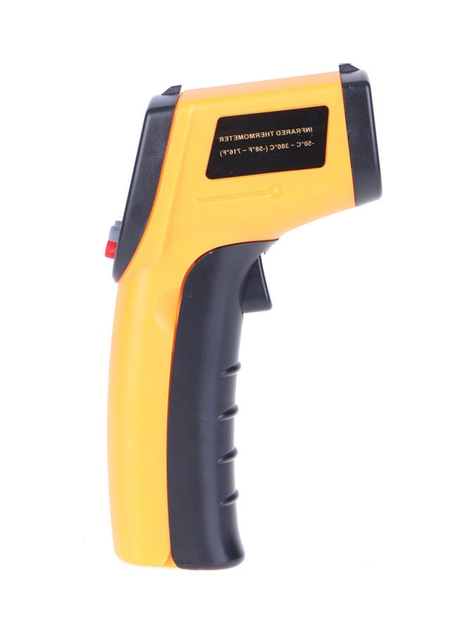 Digital Infrared Thermometer Laser Industrial Temperature Gun Non-Contact with Backlight -50-380°C（NOT for Humans）Battery not included