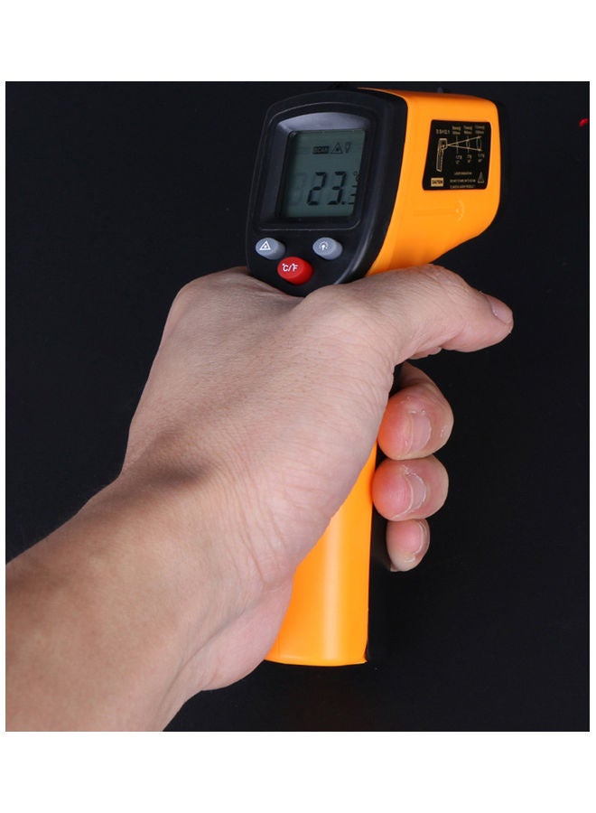Digital Infrared Thermometer Laser Industrial Temperature Gun Non-Contact with Backlight -50-380°C（NOT for Humans）Battery not included