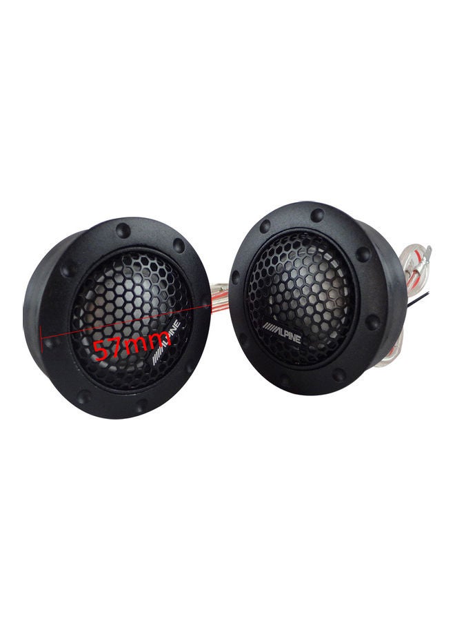 Fine-quality Soft Dome Balanced Car Tweeters Horn Loudspeaker Sound Modified Speaker - Image 3