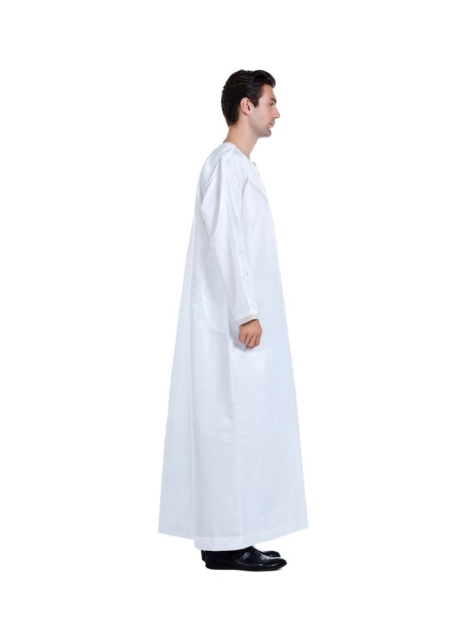 Hanyimidoo - Muslim Stand In Abaya white - Image 1