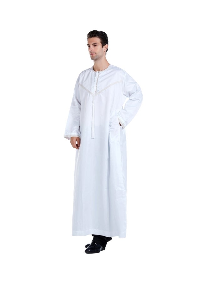 Hanyimidoo - Muslim Stand In Abaya white - Image 1