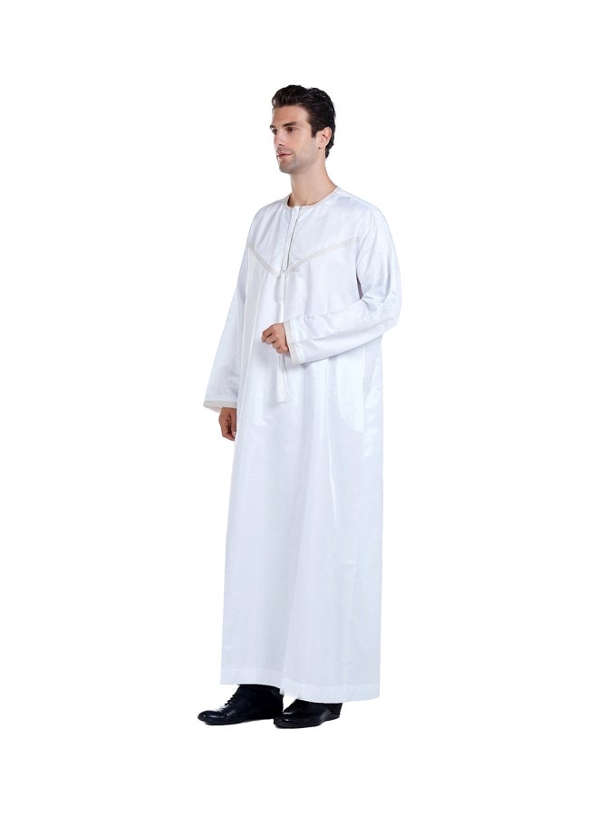 Hanyimidoo - Muslim Stand In Abaya white - Image 1