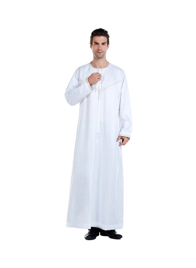 Hanyimidoo - Muslim Stand In Abaya white - Image 1