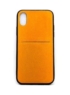 Back Cover With Pocket For Apple Iphone X Shamoa Camel/Brown