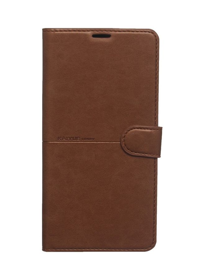 Kaiyue Flip Cover For Infinix X608 Brown