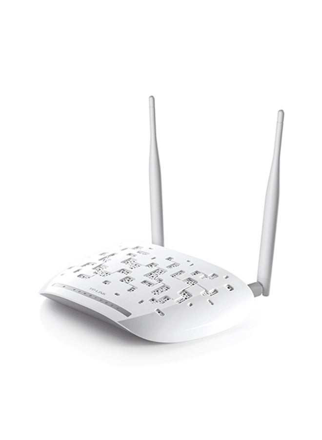 TP-LINK - 300Mbps Wireless N USB VDSL/ADSL Modem Router White - Image 1