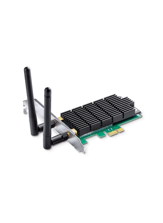 Archer T6E Wireless Dual Band PCI Express Adapter Black/Green - v1604205773/N41584642A_3