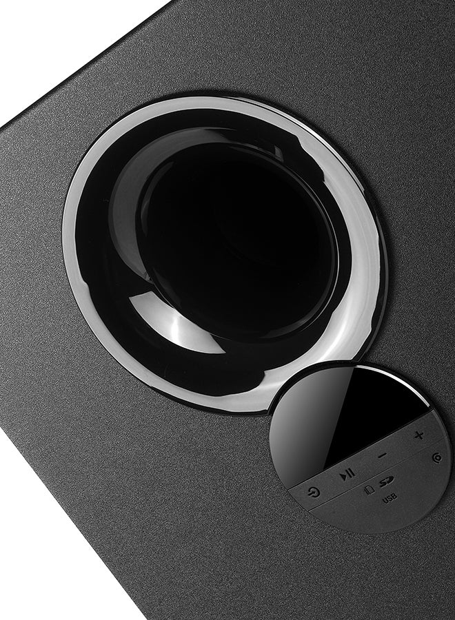 EDIFIER - 81-06744 (5.1 speaker system with BT,Remote Control,Digital Display,Black (R501BT... Black - Image 1