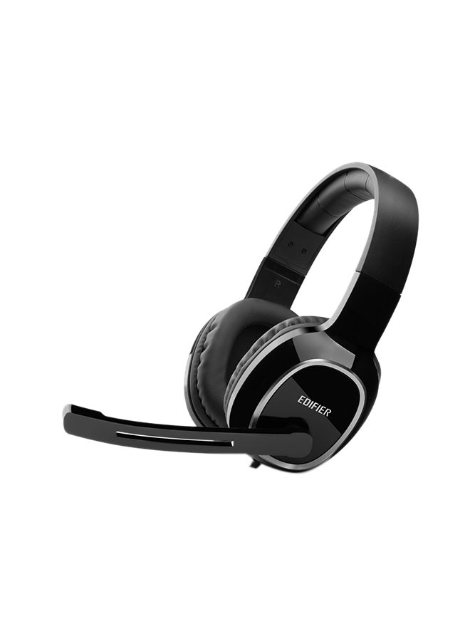 K815 Stereo USB Headsets with Microphone,Hi-Fi Stereo in-Line Controls Computer Headphones, On-Ear Wired Laptop PC Earphones For Classroom Online Education Work From Home Office Call Centers black - v1604205791/N41584812A_1