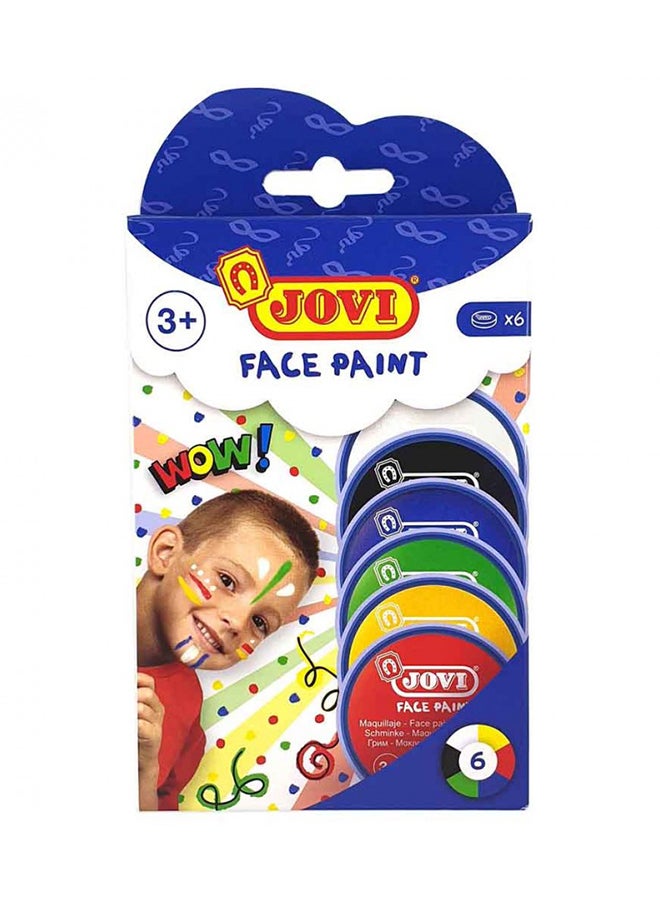 6-Piece Wow Face Paint Multicolour - v1604205801/N41635894A_1