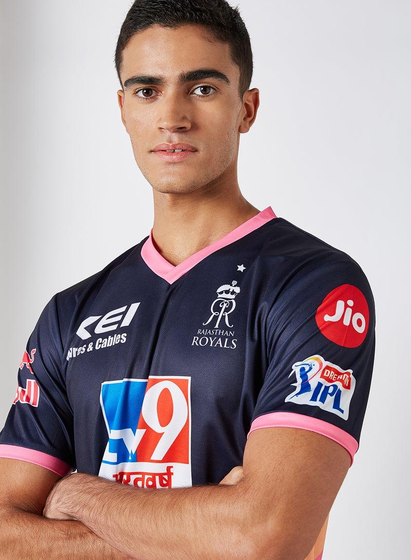 Fandom Beautiful Rajasthan Royals Jersey T-Shirt Pink - Image 4